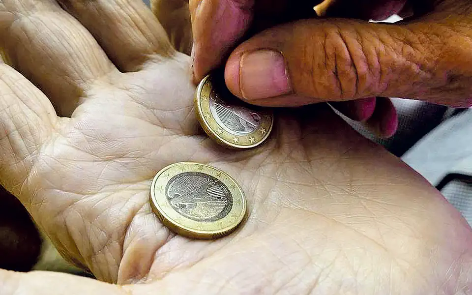 Pensões vão aumentar entre 6% e 5% a partir de janeiro