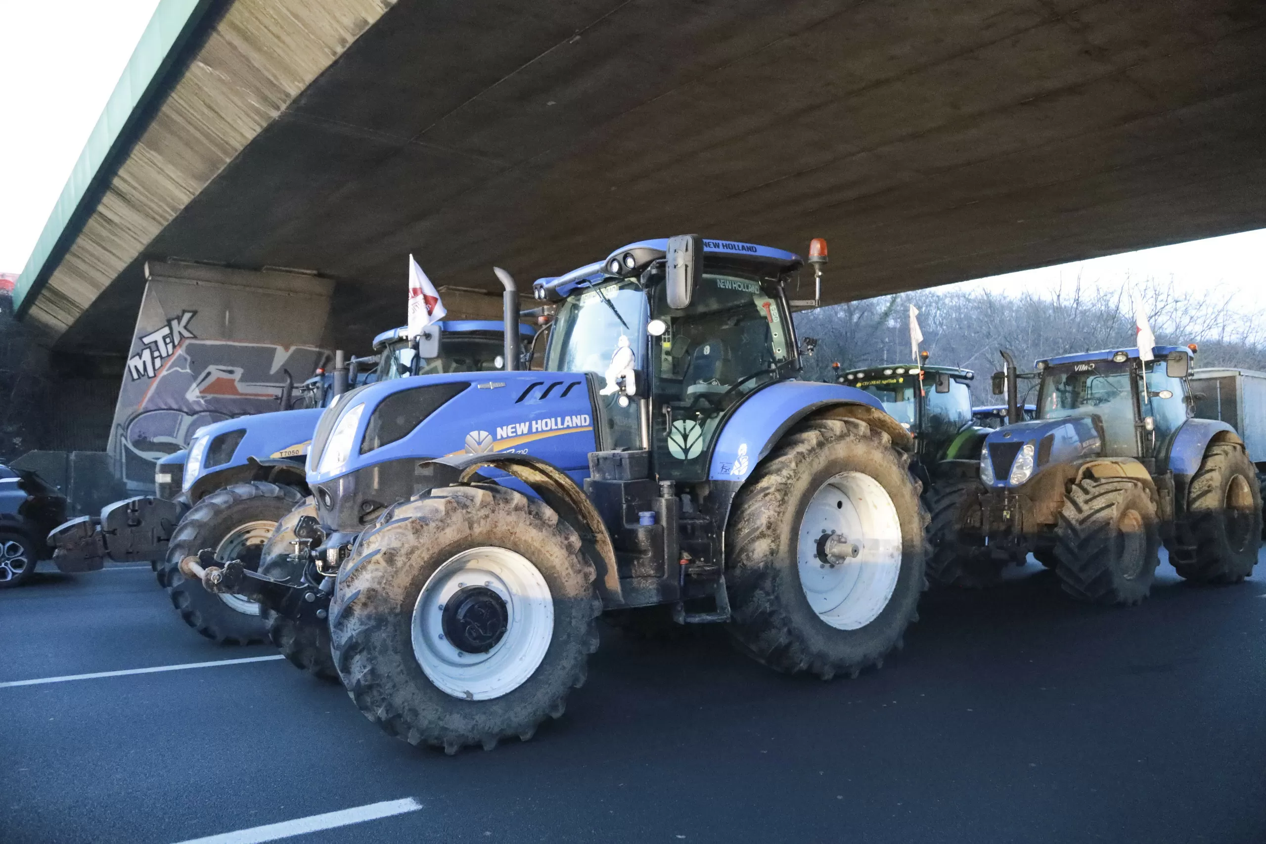 Agroalimentar sem problemas de abastecimento devido ao bloqueio em França