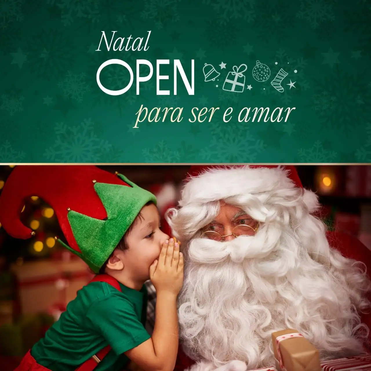 Chegada do Papai Noel nesta sexta-feira, no Jurerê OPEN, abre a programação natalina