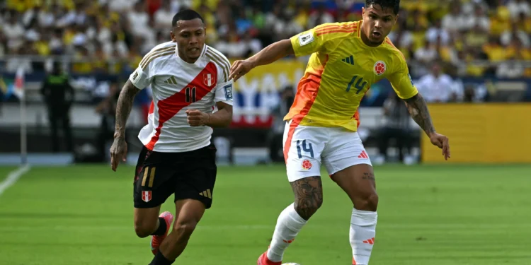Colômbia empata com Peru e “ajuda” Brasil nas Eliminatórias