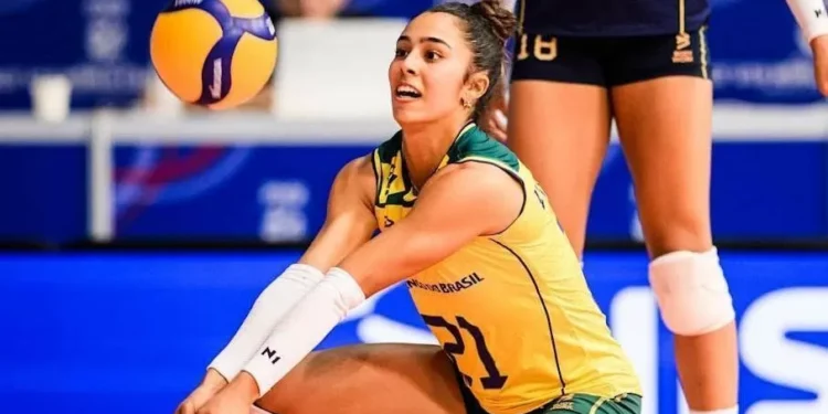 Filha de lenda do UFC defende o Brasil em Mundial de vôlei