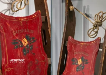 Trenó “Rosebud” de “Cidadão Kane” é vendido por quase US$ 15 milhões