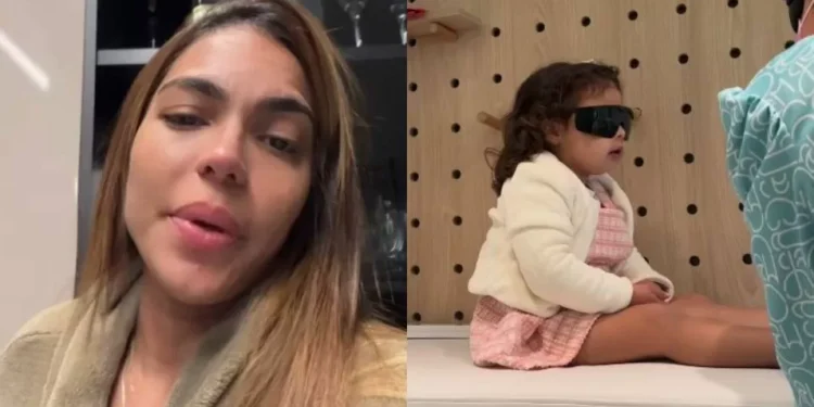 Cantora Tays Reis diz que a filha foi diagnosticada com febre aftosa