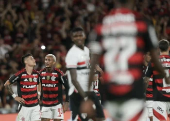 Por que Luiz Araújo não comemorou golaço em Flamengo x São Paulo?