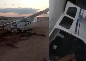 PF prende tripulantes de avião que caiu com quase meia tonelada de cocaína