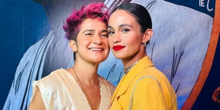 Nanda Costa e esposa recriam foto de Yoko Ono e John Lennon; veja