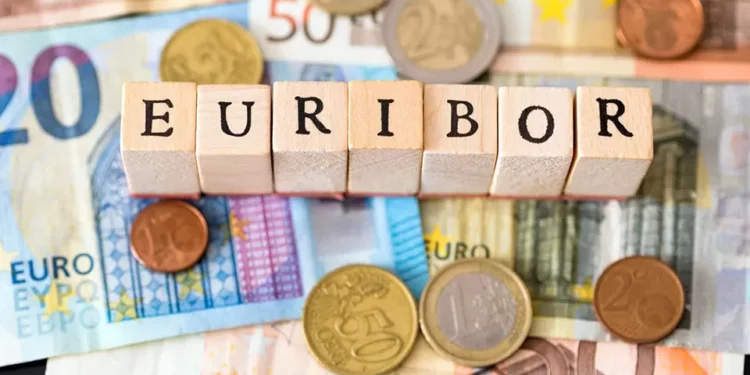 Taxa Euribor desce a três, a seis e a 12 meses