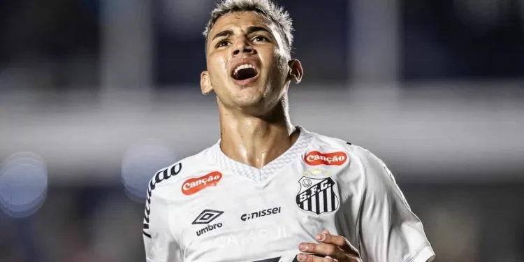 Chelsea pede a volta de atacante do Santos após seis meses de empréstimo