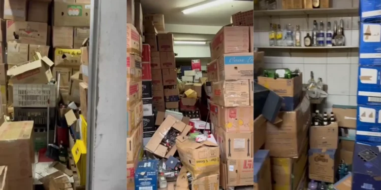 Bebida com metanol: falsificador tinha galpão com “montanhas” de garrafas