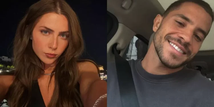 Jade Picon e André Lamoglia aproveitam dia na praia; veja fotos