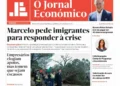 A primeira página do Jornal Económico de 5 de fevereiro