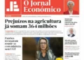 A primeira página do Jornal Económico de 19 de fevereiro