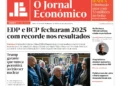 A primeira página do Jornal Económico de 26 de fevereiro