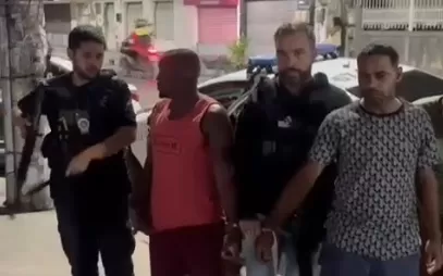 Polícia prende “Biel do Feijão”, chefão do Comando Vermelho, no RJ